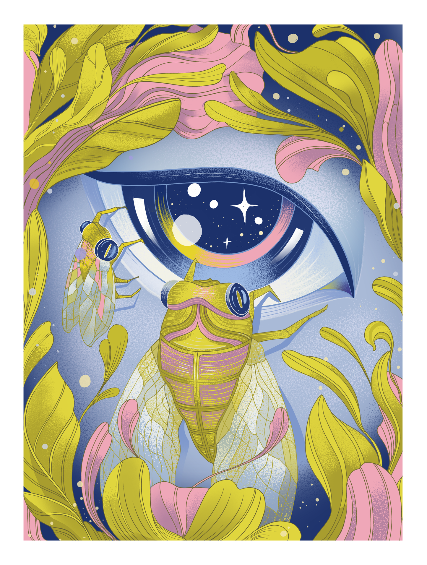 "Cicada" Giclee print