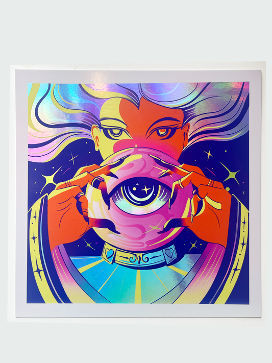 bundle (adivination print +3 stickers)